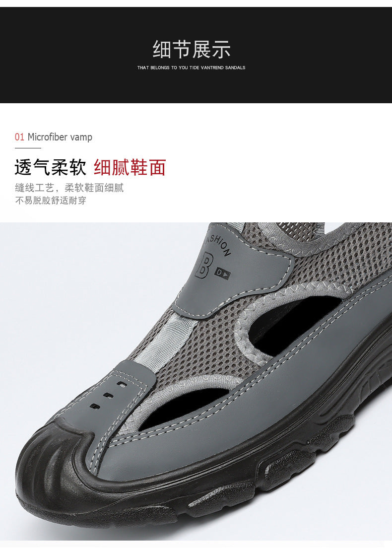Men's Sandals2025New Cross-Border Snorkeling Shoes Beach Shoes Outdoor Hiking Shoes Outdoor Wading Stream Shoes