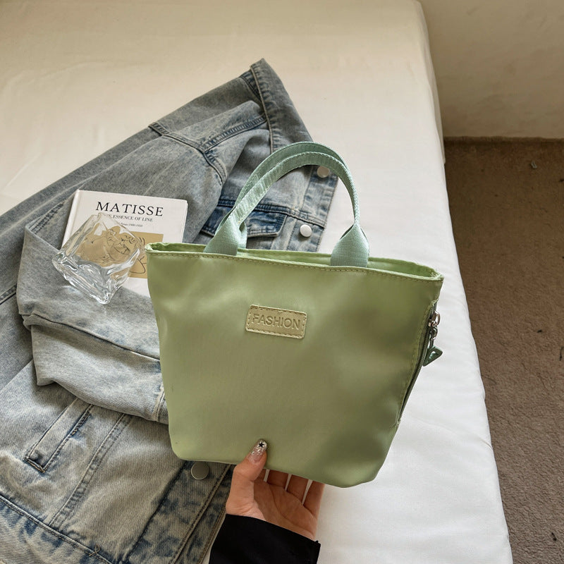 Casual Single Shoulder Crossbody Bag New Model Phone Small Square Bag Versatile Shopping Handbag Lightweight Water-Resistant Nylon Bag