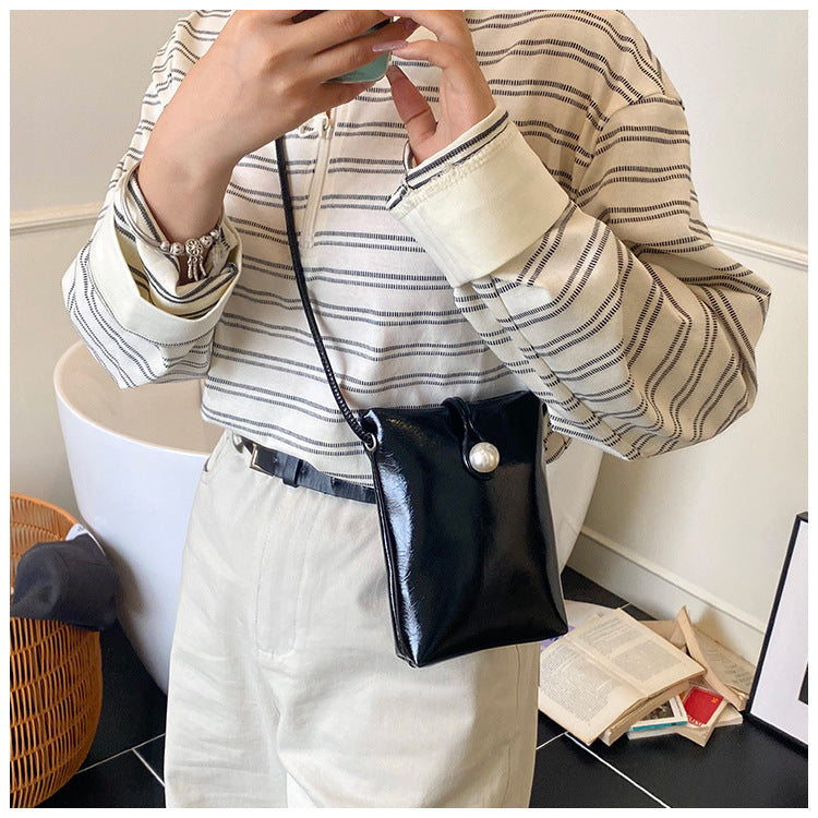 New Chinese Style Mini Handbag for Women2024New high-end versatile coin purse casual single shoulder crossbody phone bag