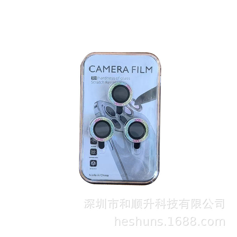 Suitable for Apple 13Promax Diamond Lens Protector Ring