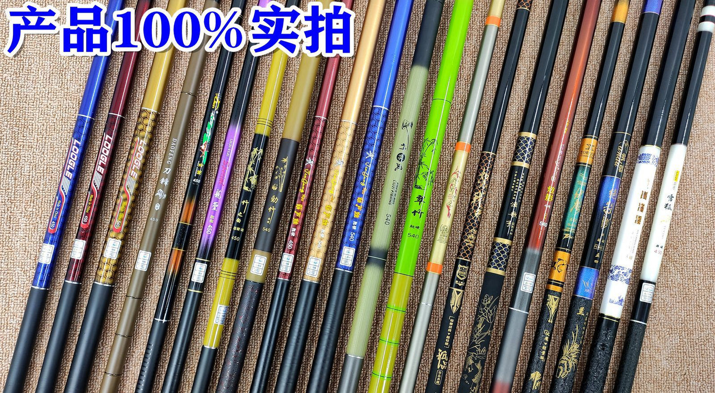 Cheap Fiberglass Hand Rod Wholesale Six Fishing Gear Fishing Rod Hand Rod Fishing Rod Set Fishing Gear Stream Rod Fishing Rod