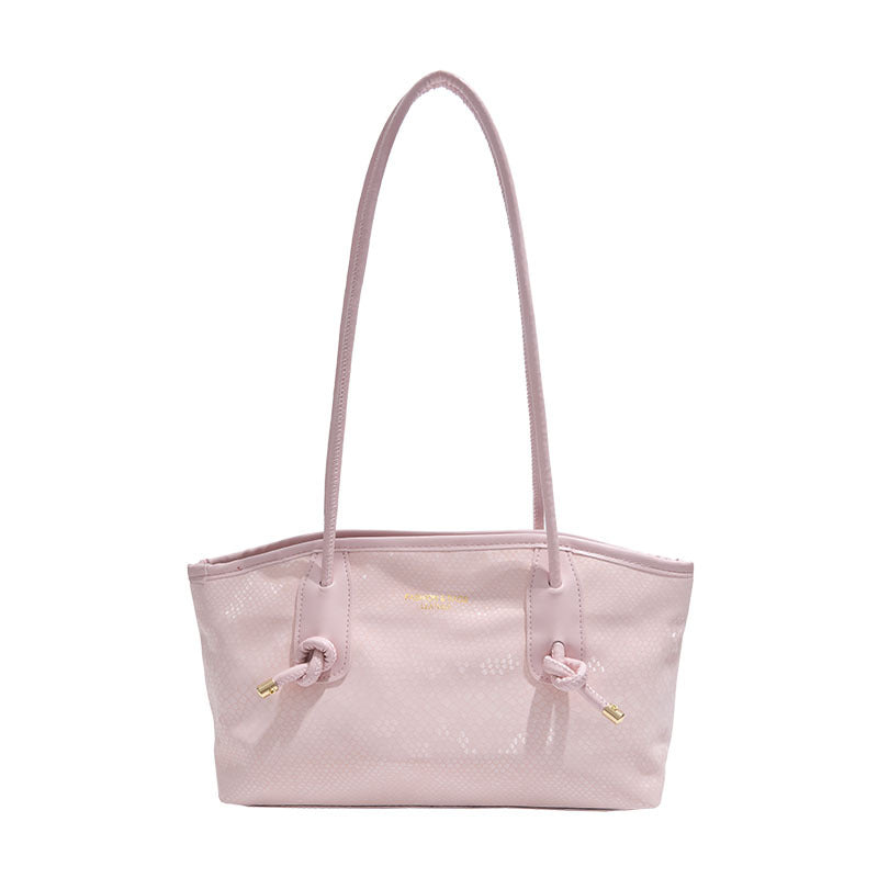 High-end stylish large-capacity women's bag2025New Spring and Summer Niche Single Shoulder Underarm Bag for Work and Commuting