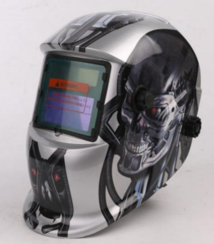 107Solar Automatic Dimming Welding Protective Mask Head-mounted Argon Arc Welding LCD Welder Mask