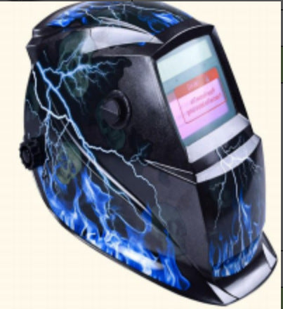 107Solar Automatic Dimming Welding Protective Mask Head-mounted Argon Arc Welding LCD Welder Mask