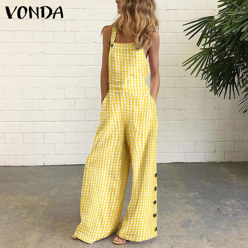 Independent Station European and American2025New Amazon Four-Color Polka Dot Wide-Leg Pants Long Pants Digital Print Backless Jumpsuit