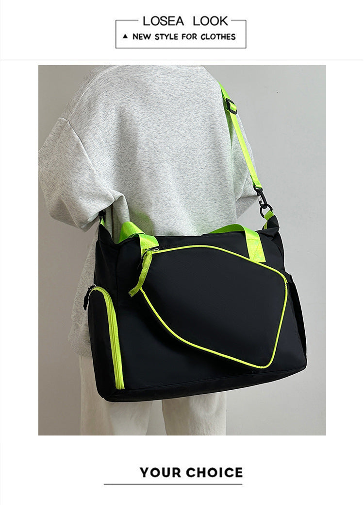 Cross-border New Trendy Sports Gym Bag Large Capacity Casual Fashion Travel Bag Water-resistant Commuter Crossbody Bag for Women