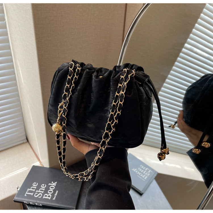Popular Bags for Women This Year2024New Style Crossbody Bag for Women ins High-end stylish versatile single-shoulder chain bag for women