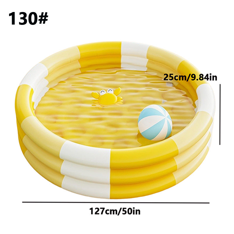 Cross-Border Children's Inflatable Swimming Pool Home Family Pool Thickened Plastic Baby Infant Swimming Pool Ocean Ball Pool