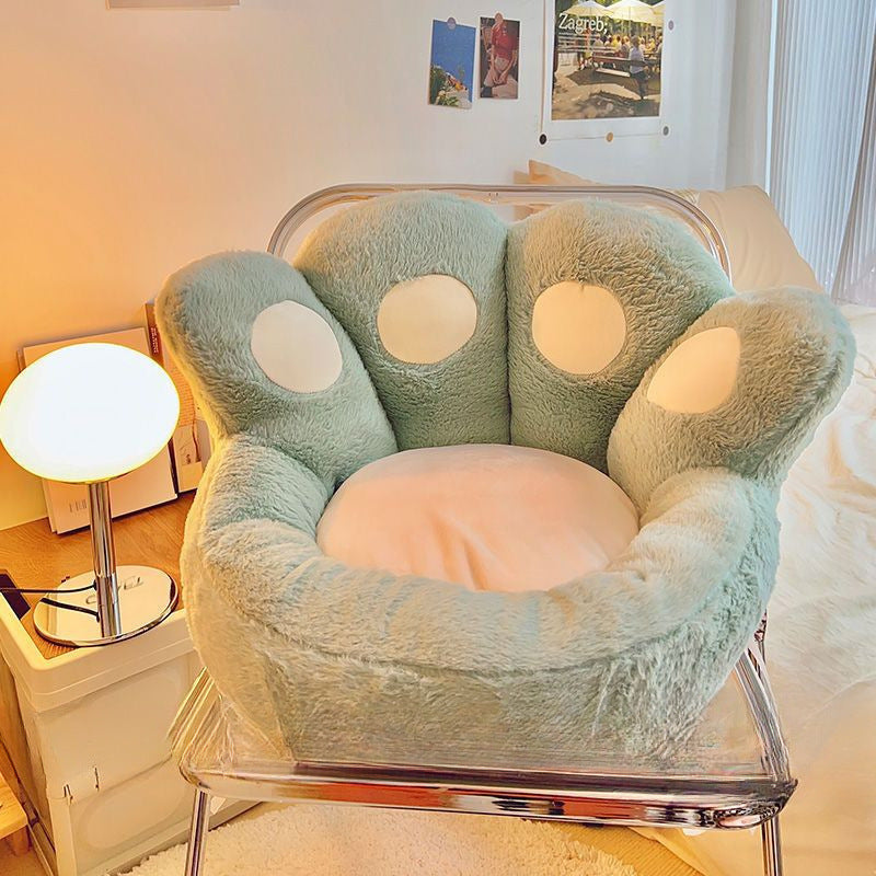 Cat Paw Cushion Floor Mat Bedroom Home Bay Window Bedside Carpet Office Long Sitting Lazy Sofa Tatami