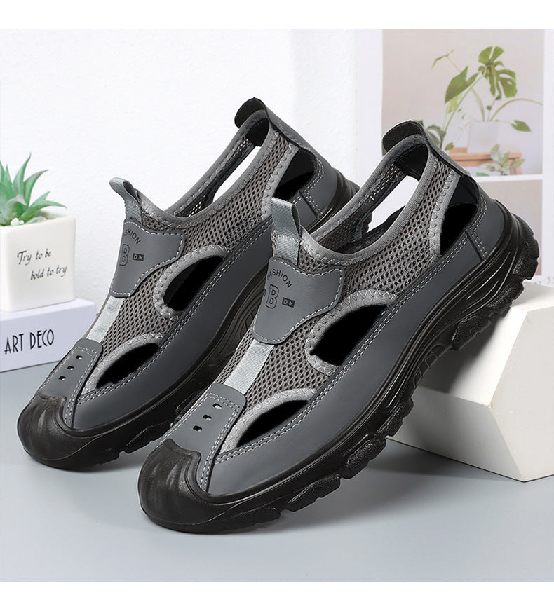 Men's Sandals2025New Cross-Border Snorkeling Shoes Beach Shoes Outdoor Hiking Shoes Outdoor Wading Stream Shoes
