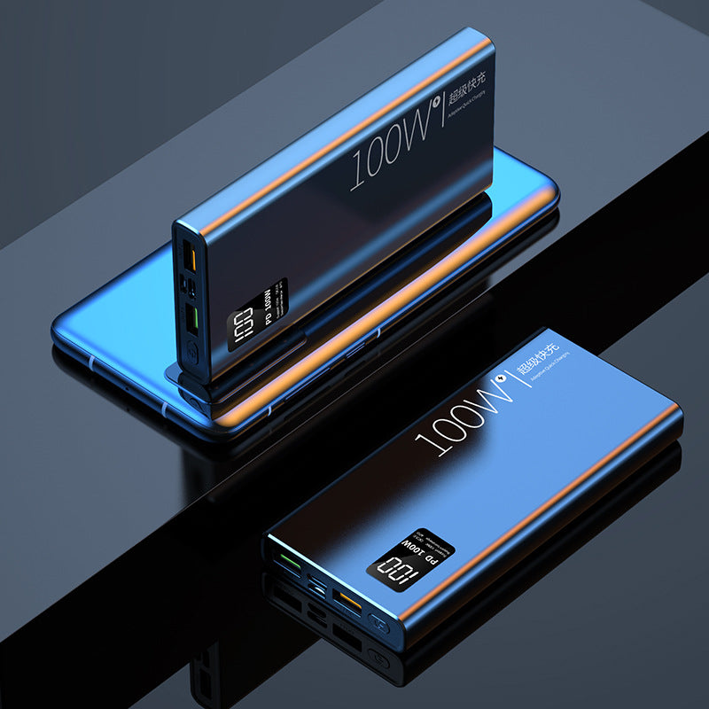 3C Authentication100W Super Fast Charge Power Bank20000mAh Large Capacity Two-Way Fast Charging Custom Power Bank