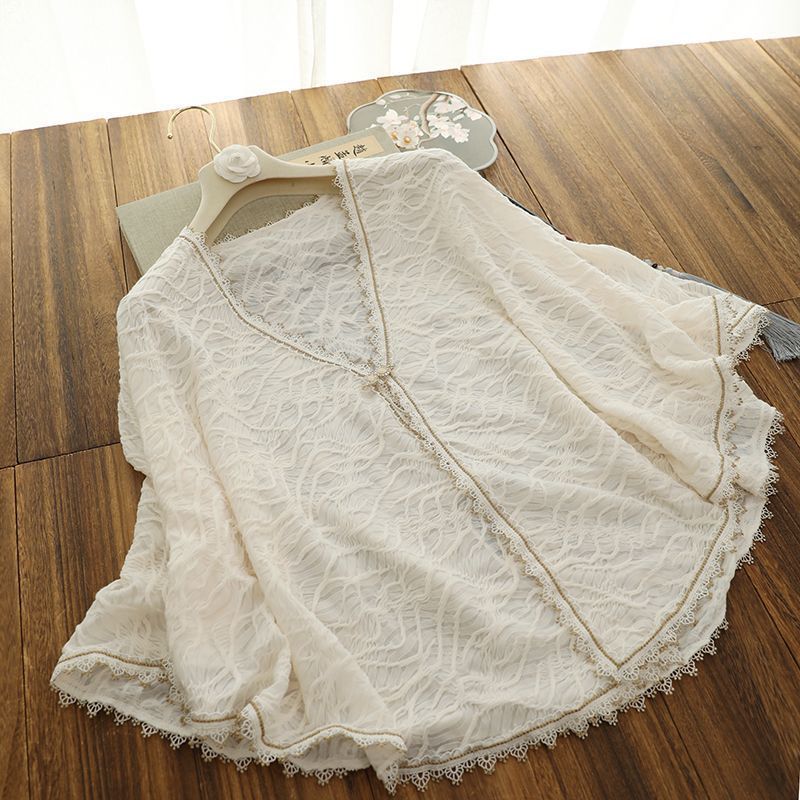 Matcha2024New Summer Style Fresh Elegant Improved Cheongsam Long Daily Youth Dress