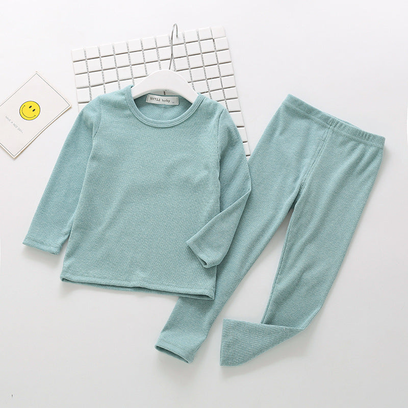 Baby Kids Pajamas Sets Cotton Boys Sleepwear Suit Autumn Gir