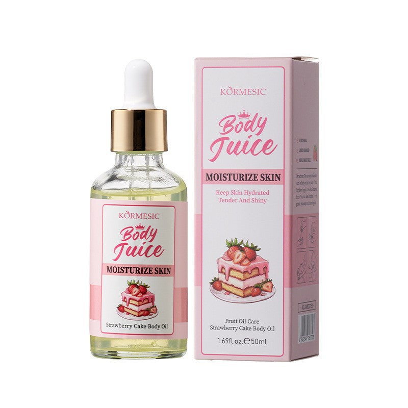 KORMESIC Full English Coconut Body Oil Body oil Massage Essential Oil260ml Cross-Border Foreign Trade Wholesale