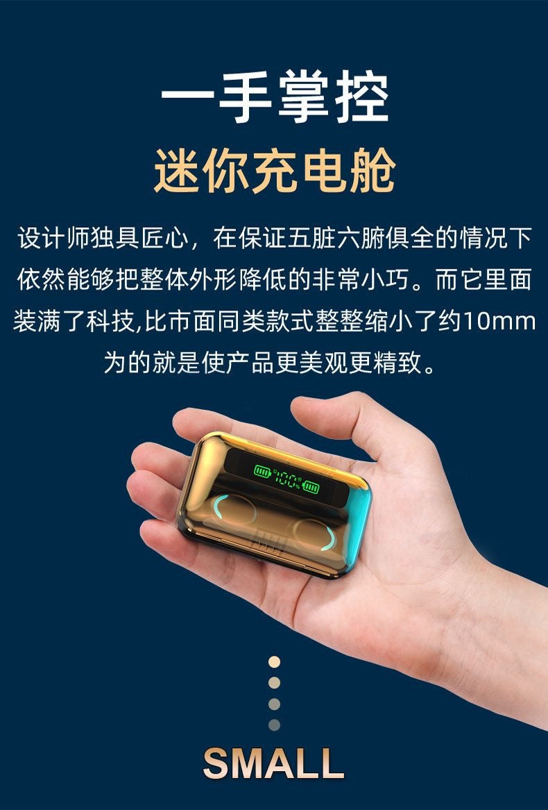 True Wireless Bluetooth Earbuds Dual Ear Noise Cancelling Low Latency In-Ear Sports Running Music Gaming E-Sports Long Battery Life