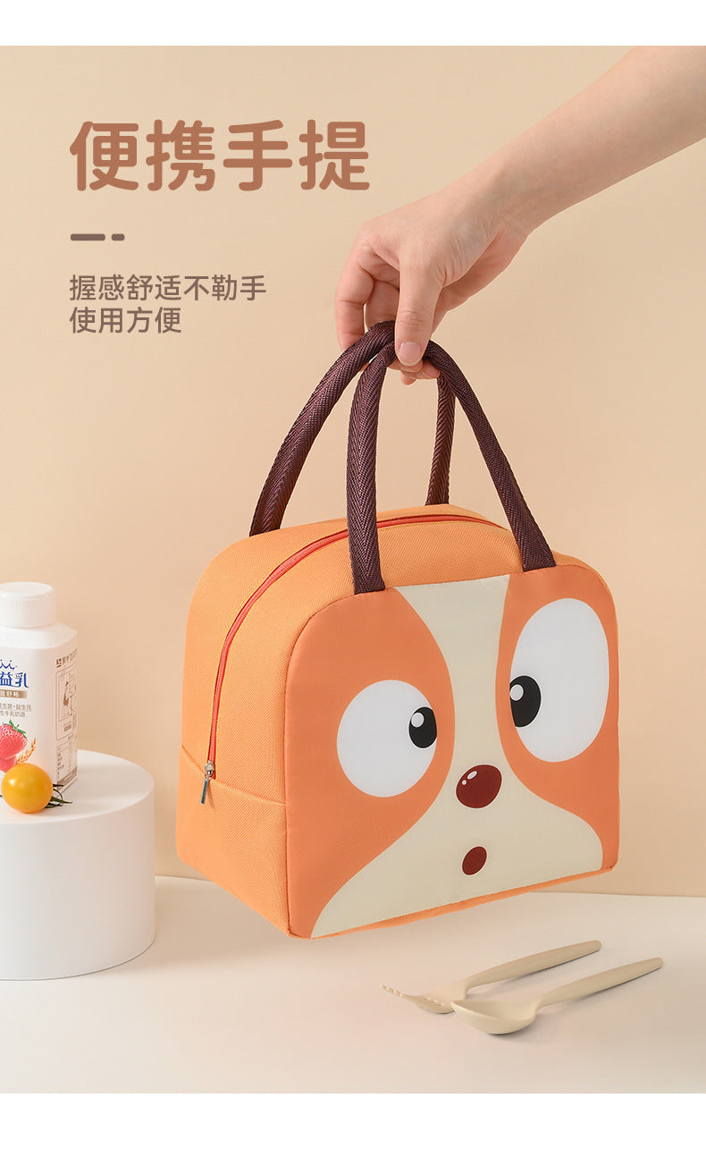 Lunch Box Handbag Bento Bag Insulated Bag Office Worker Lunch Bag Primary School Clothes Lunch Bag Pinny Rice Bag