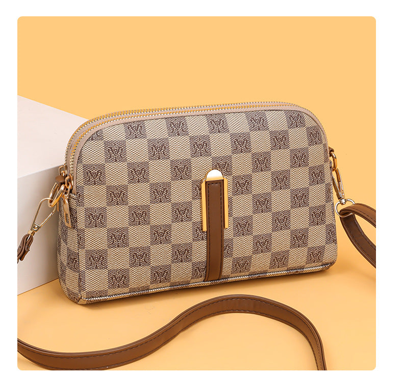 2834Yagelaisi Bag for Women New Simple Versatile Shoulder Bag Retro Trendy Crossbody Women's Bag Phone Bag
