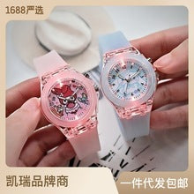 Cartoon Children's Watch Epoxy Sanrio Watch Elementary School Quartz Watch Wholesale Cross-Border E-commerce Wristwatch Decoration