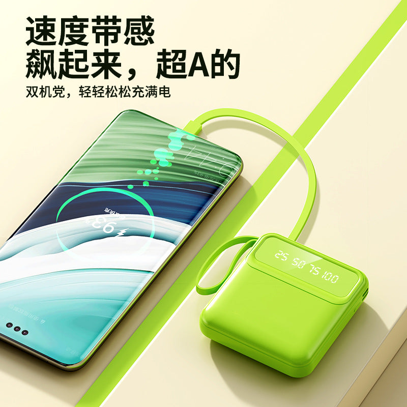 Cross-border wholesale mini power bank3c Authentication20000mAh Large Capacity Power Bank Gift Printing logo