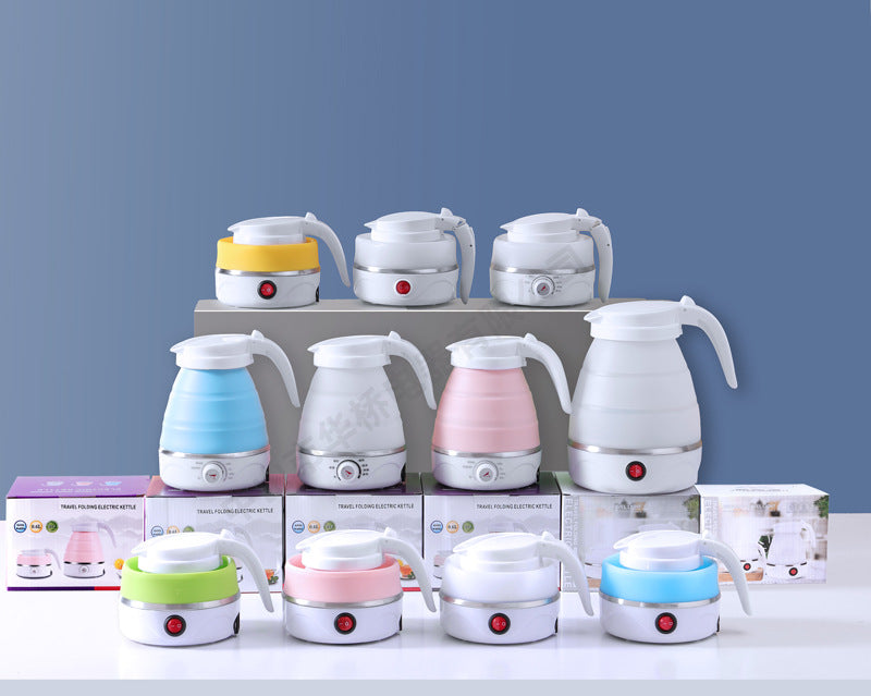 Travel Folding Kettle Silicone Electric Kettle Portable Kettle Mini Small Household Kettle Gift