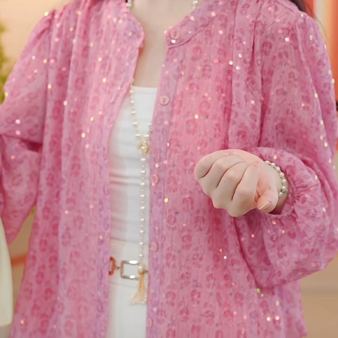 Fashionable and Stylish Sun Protection Shirt2025Spring and Summer New Long Sleeve Slimming Versatile Cardigan Looks Good with Skirts for Outerwear