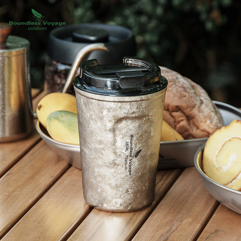 Pure Titanium Heat Preservation Coffee Cup