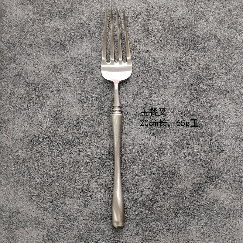 Slim Waist Knife, Fork, Spoon Export Japanese Daily Necessities Tableware Life304Western-style Stainless Steel Cutlery Set spoon