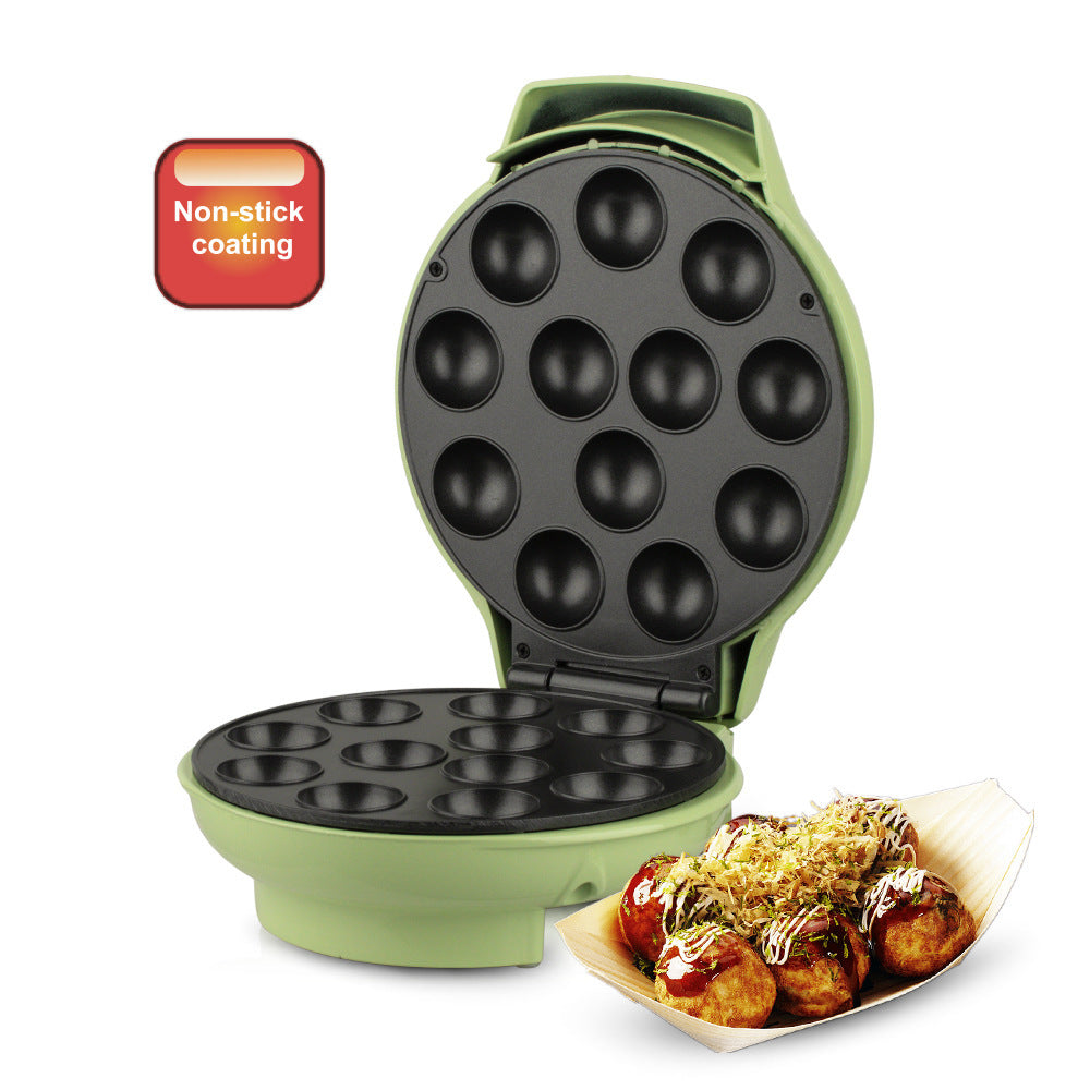 Oujing Cross-Border Household Mini Cake Baking Machine Bread Machine Double-Sided Baking Takoyaki Maker Breakfast Machine