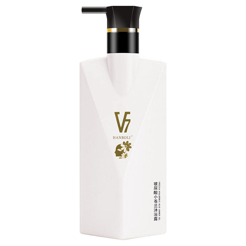 Han Boli v7Hyaluronic Acid Shampoo Conditioner Shower Gel Wash and Care Set coco Perfume with Long-lasting Fragrance In Stock