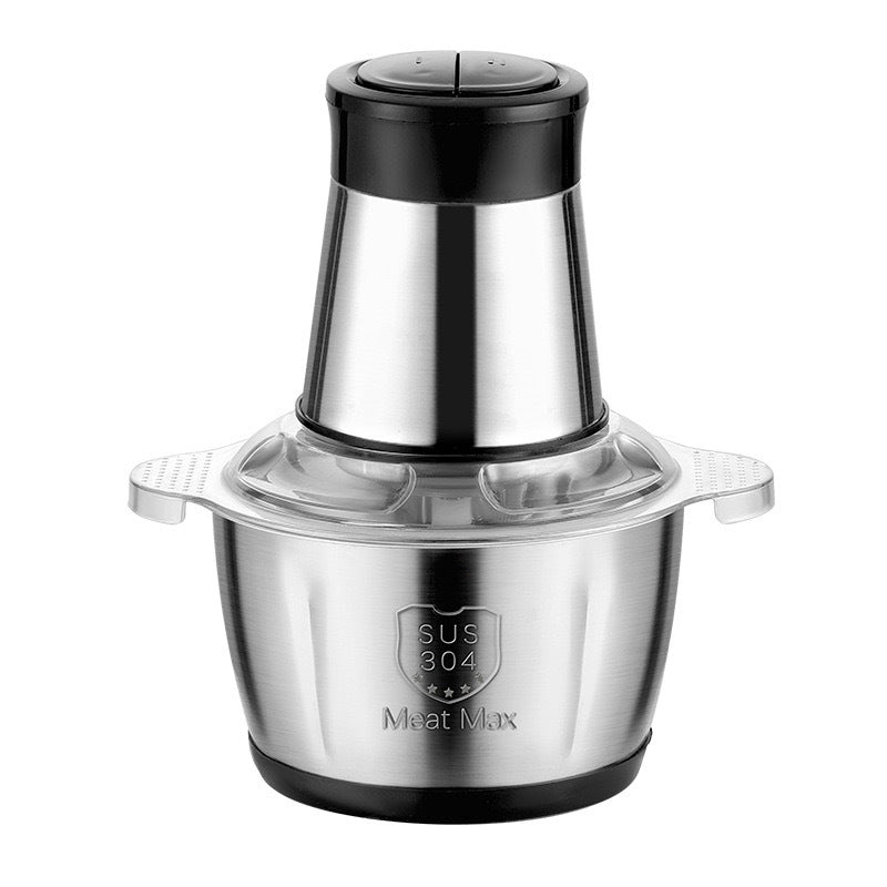Glass Meat Grinder Household Electric Small Chopper Multi-Functional Kitchen Blender Garlic Paste Meat Mincer Baby Food Processor