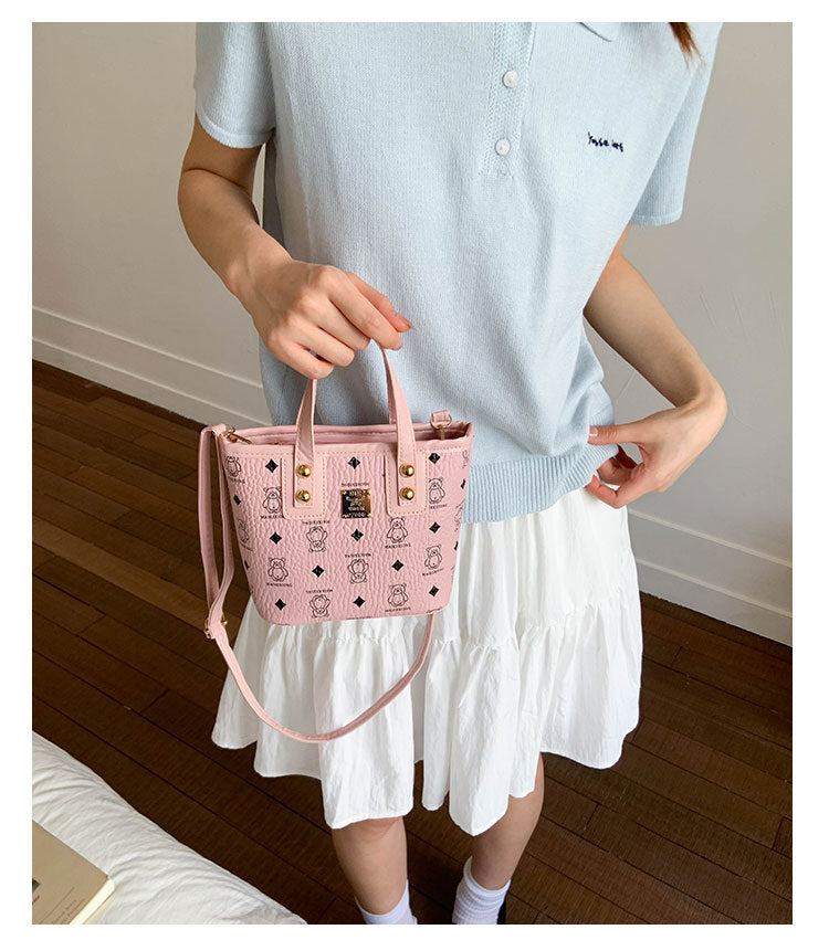 Large Capacity Stylish Versatile Korean Version ins Women's Bag2025New fashionable and high-end one-shoulder tote bag