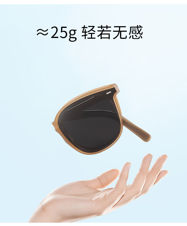 TRP20314Wood Nine10Yes Folding Polarized Sunglasses Flat Nylon1.5Sunshade and Sun Protection Portable Sunglasses