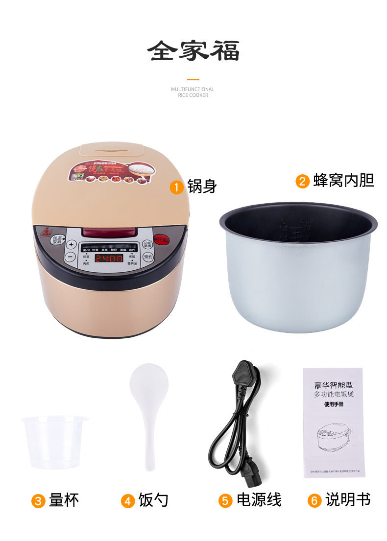 Xinfei Rice Cooker5Intelligent Reservation Timed Heating Rice Cooker Home manufacturer direct sale non-stick rice cooker
