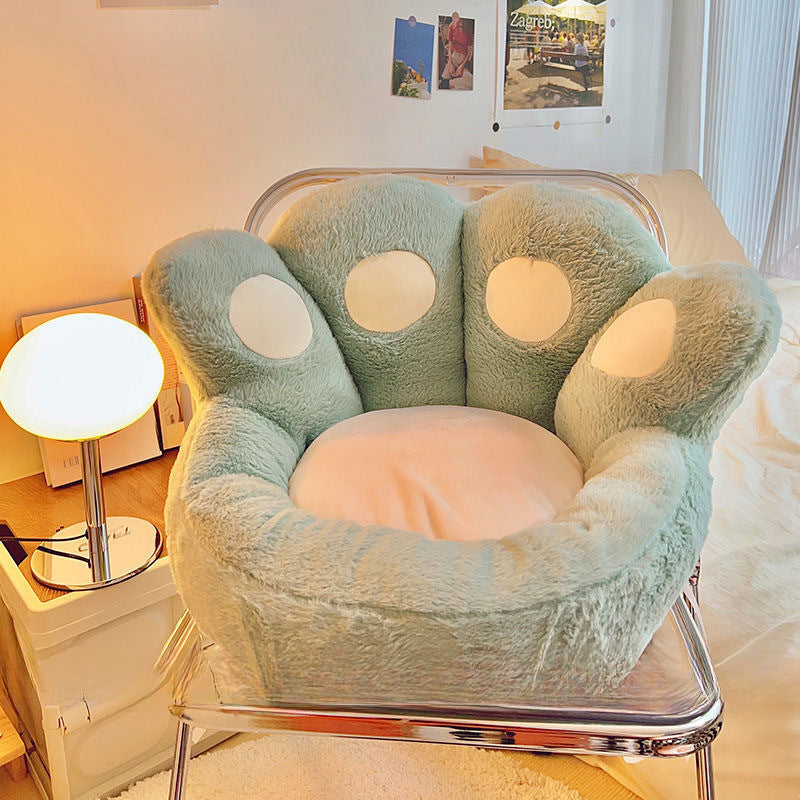 Cat Paw Cushion Floor Mat Bedroom Home Bay Window Bedside Carpet Office Long Sitting Lazy Sofa Tatami