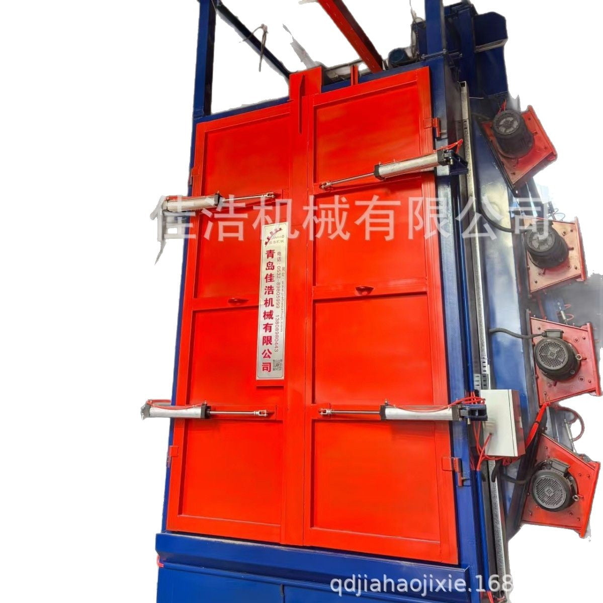 Hook Type Shot Blasting Machine Forged Parts Castings Hook Type Shot Blasting Machine Special Shot Blasting Machine For Steel Structure Parts
