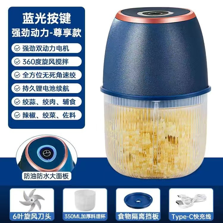Electric Garlic Masher, Garlic Crusher, Garlic Grinder, Meat Grinder, Garlic Paste Maker, Household Garlic Mincer, Garlic Chopper