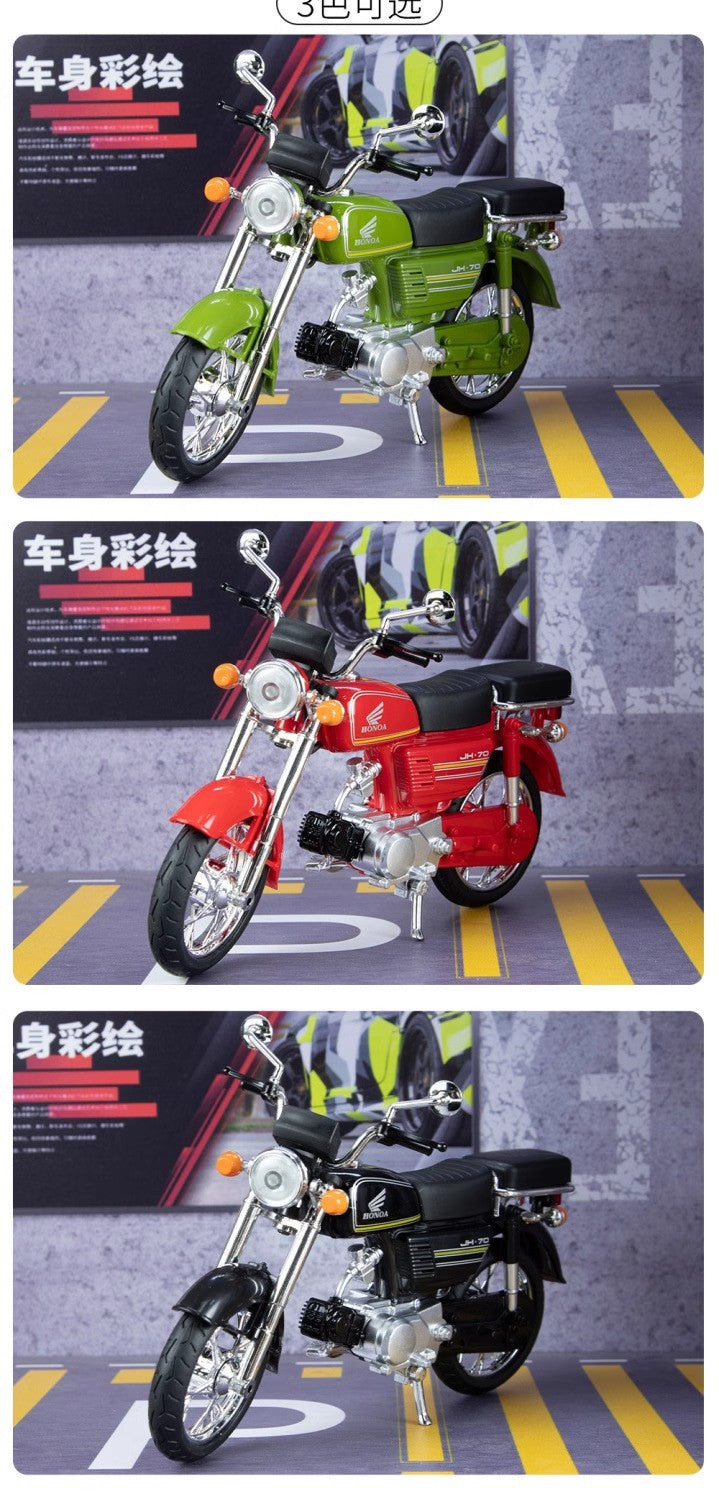 In Stock Honda Jialing Motorcycle Model Retro Boy Gift Dad Birthday Gift Ornament