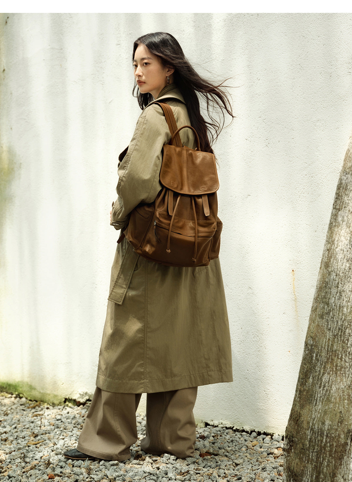 Qiu Zhen Vegetable-Tanned Sheepskin Self-Travel Backpack Travel Lightweight Casual Retro Genuine Leather Large Capacity Backpack Unisex http://detail.1688.com/offer/969513720056.html