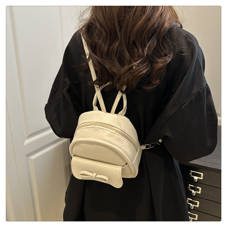 Simple Double Shoulder Small Bag for Women Spring Summer2025New Single Shoulder Crossbody Bag Korean Style Women's Fashion Handheld Small Square Bag