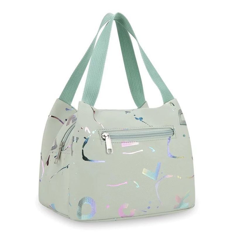 Cloth Bag Women Canvas Handheld Small Bag Oxford Cloth Waterproof Lunch Bag Phone Bag Women Bag New Style Mom Shopping Bag