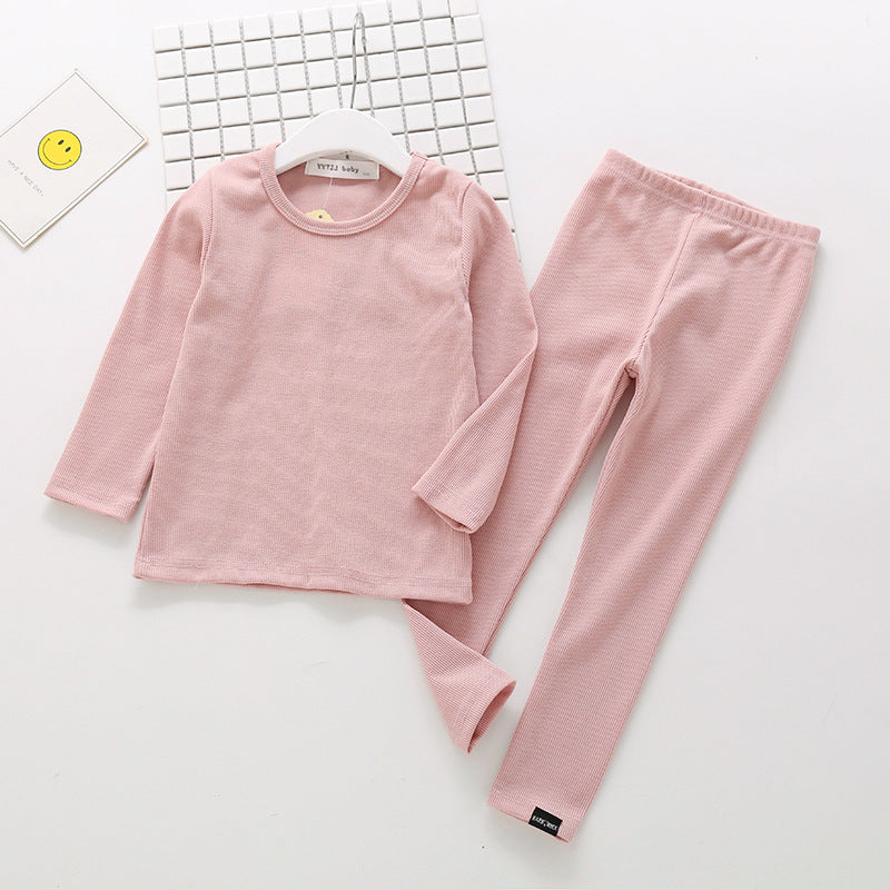 Baby Kids Pajamas Sets Cotton Boys Sleepwear Suit Autumn Gir
