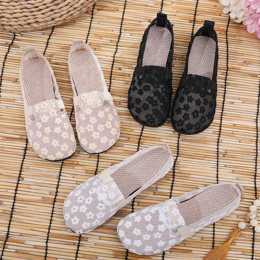 Summer New Beijing Cloth Shoes High-Quality Hot-Selling Comfortable Women's Shoes Thin Breathable Non-Suffocating Flat Soft Sole Shoes