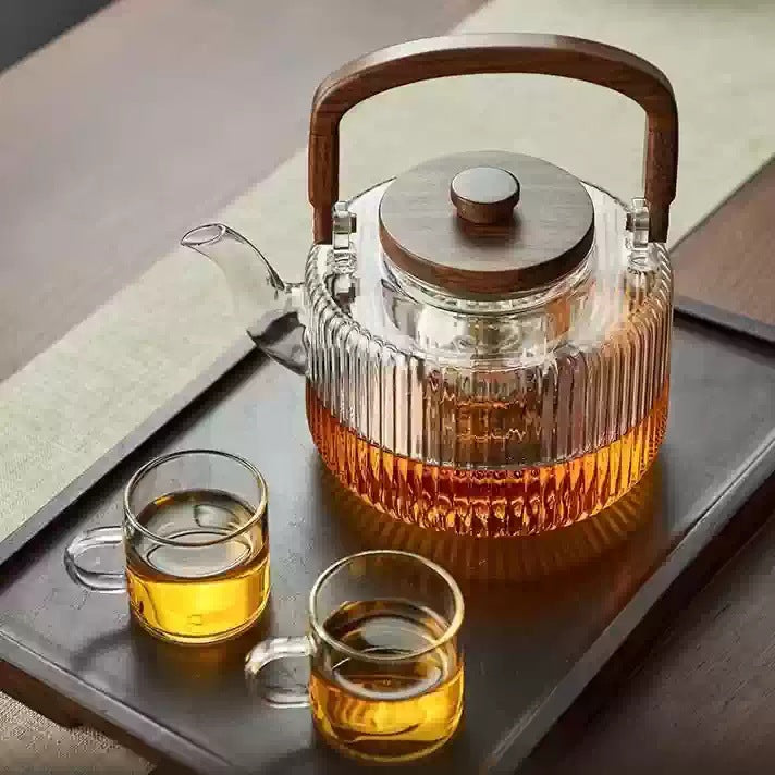 Glass Steaming Teapot 2025 New Kettle Electric Ceramic Stove Tea Set