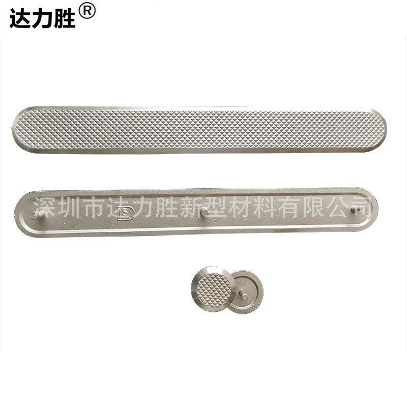 Diamond Sand Anti-Slip Strip304Stainless Steel Blind Walk Strip Guide Stud316Braille Guide Posts for Blind People