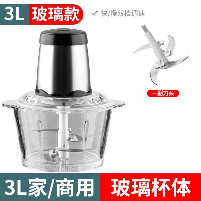 Meat Grinder Stainless Steel Multifunctional Household Small Food Processor Commercial Blender Kitchen Baby Food Gift