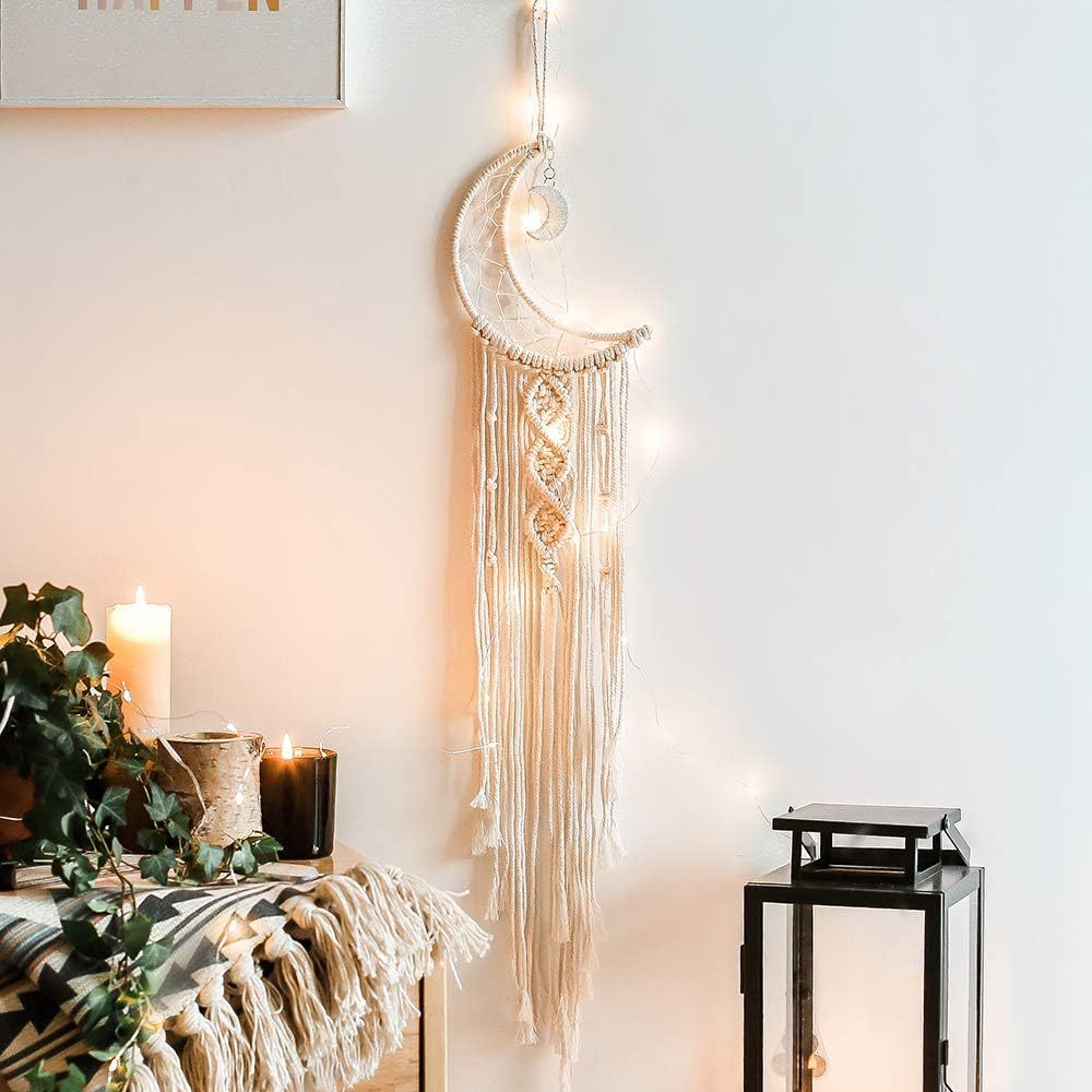 Cross-Border Hot-Selling European Style Artificial Woven Cotton Rope Tapestry Tassel Home Wall Hanging Decoration Soft Furnishing Collection Wholesale
