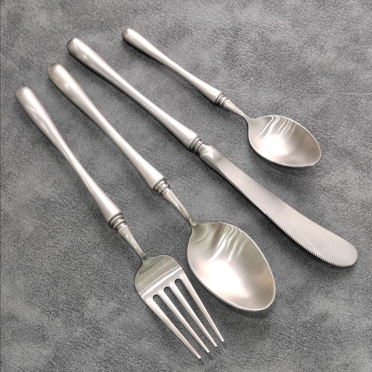 Slim Waist Knife, Fork, Spoon Export Japanese Daily Necessities Tableware Life304Western-style Stainless Steel Cutlery Set spoon