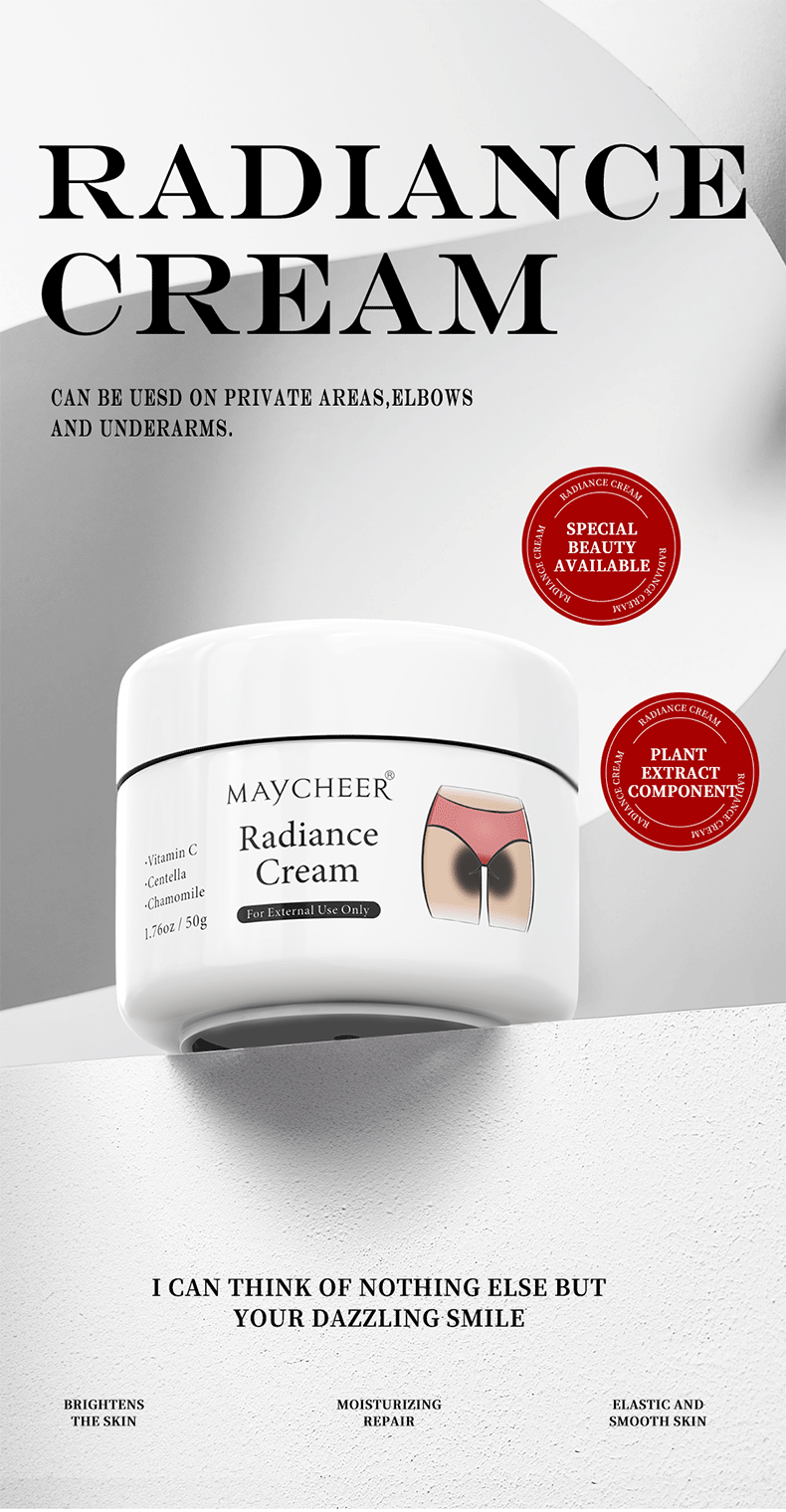 MAYCHEER Melatonin Cream Full English Underarm Arm Knee Dark Spot Removal Moisturizing Delicate Skin Export Cross-Border Wholesale