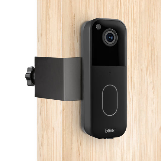 Amazon Cross-Border New Product Private Model Blink Doorbell Stand No-Drill Anti-Theft Fixed Door Clip with Plastic Backing Plate