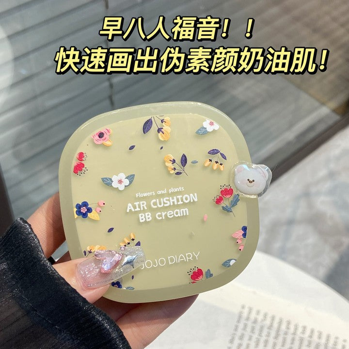 JOJO DIARY Long-lasting Diary Flower Language New Rhyme Cushion BB Cream Natural Concealer Long-lasting CC Foundation Liquid for Women